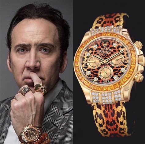 nicolas cage rolex|nicolas cage watches.